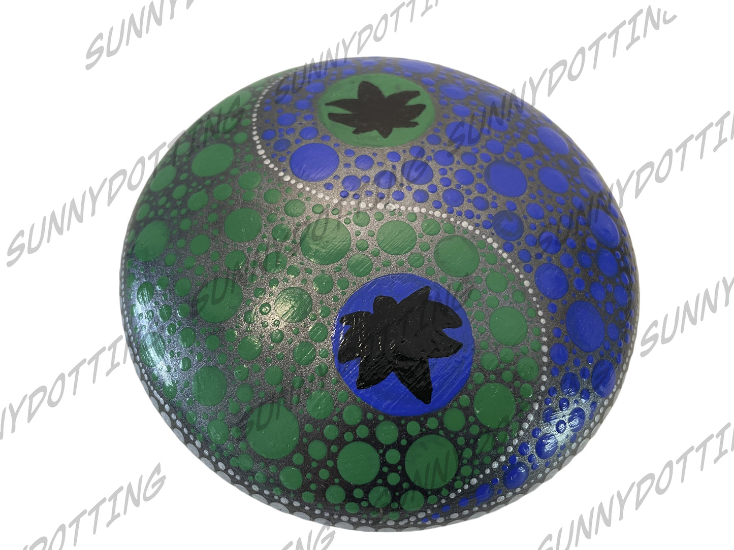 Mandala Stein Yin Yang 11,5