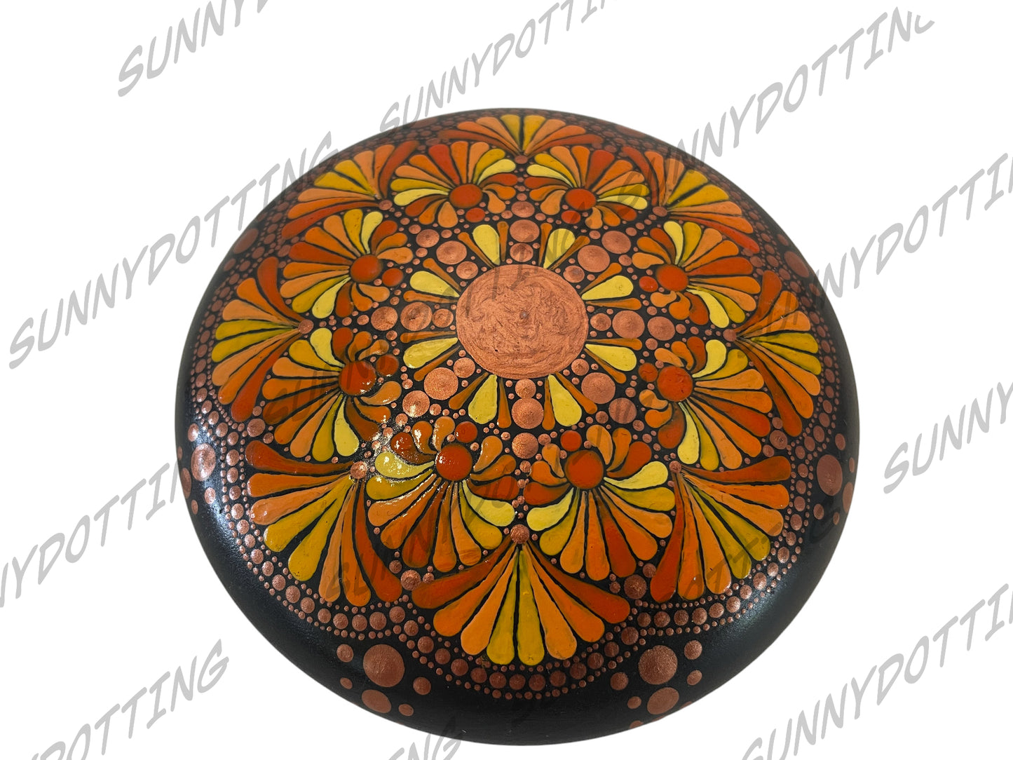 Mandala Stein Swooshes 11,5
