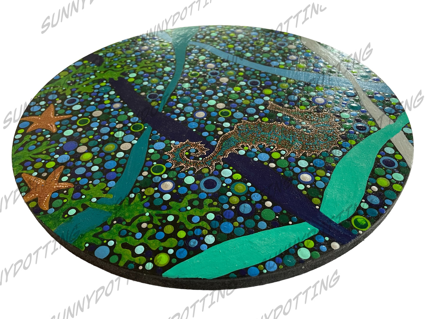 Meereslandschaft auf MDF 28 cm