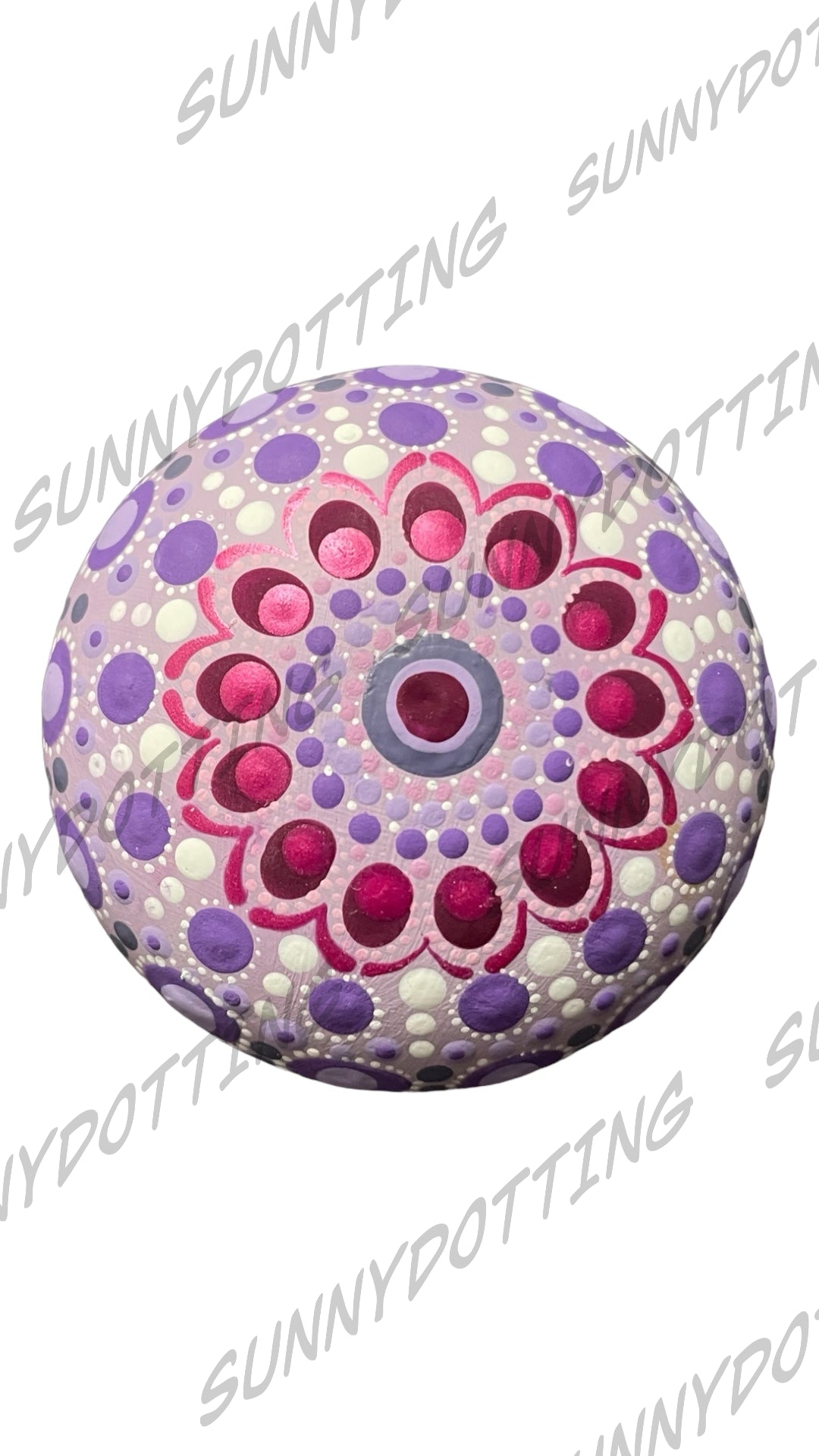 Mandala Stein rose 5,5