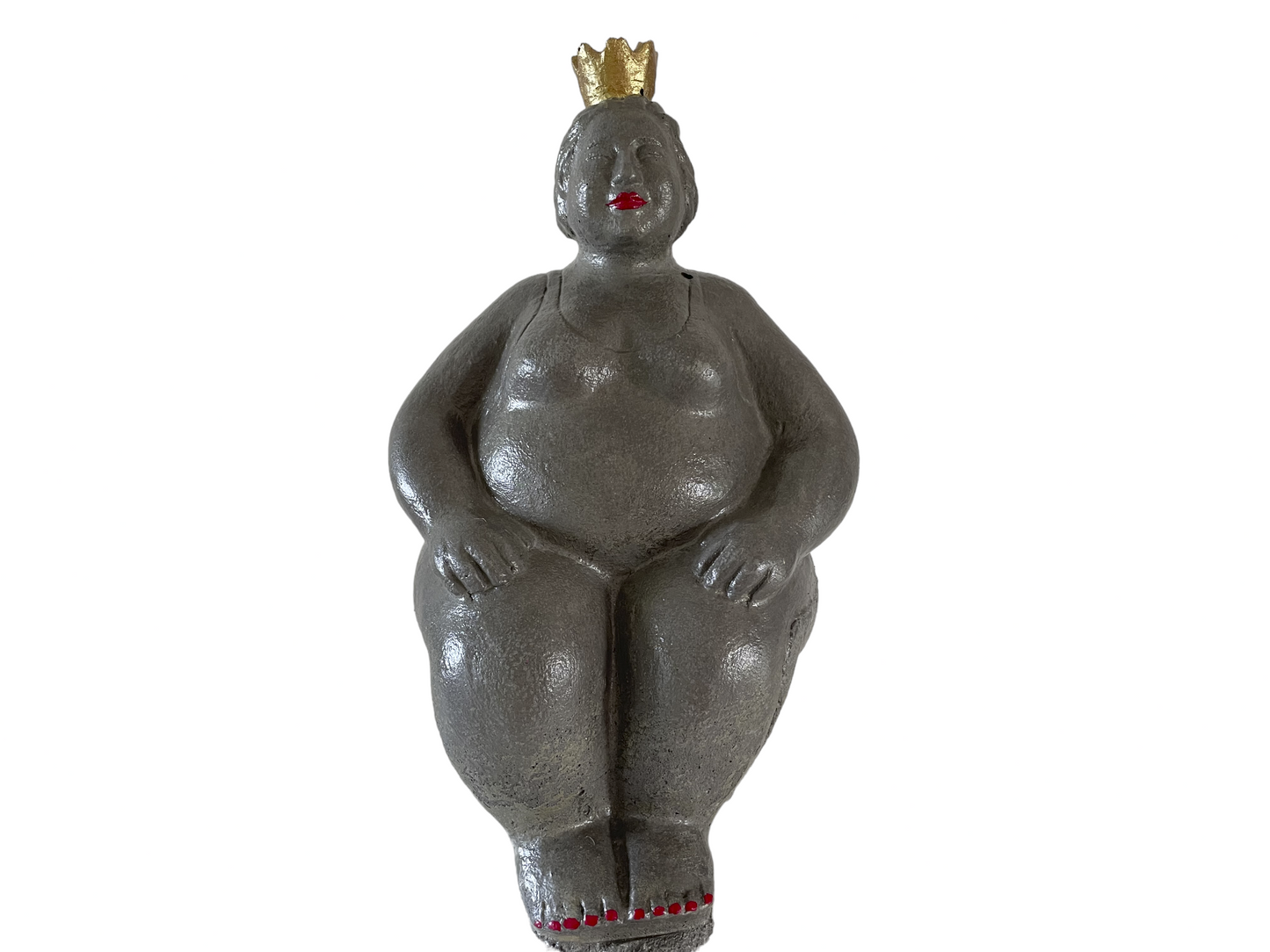 Kantenhocker Dicke Dame