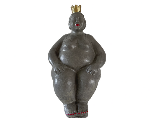 Kantenhocker Dicke Dame