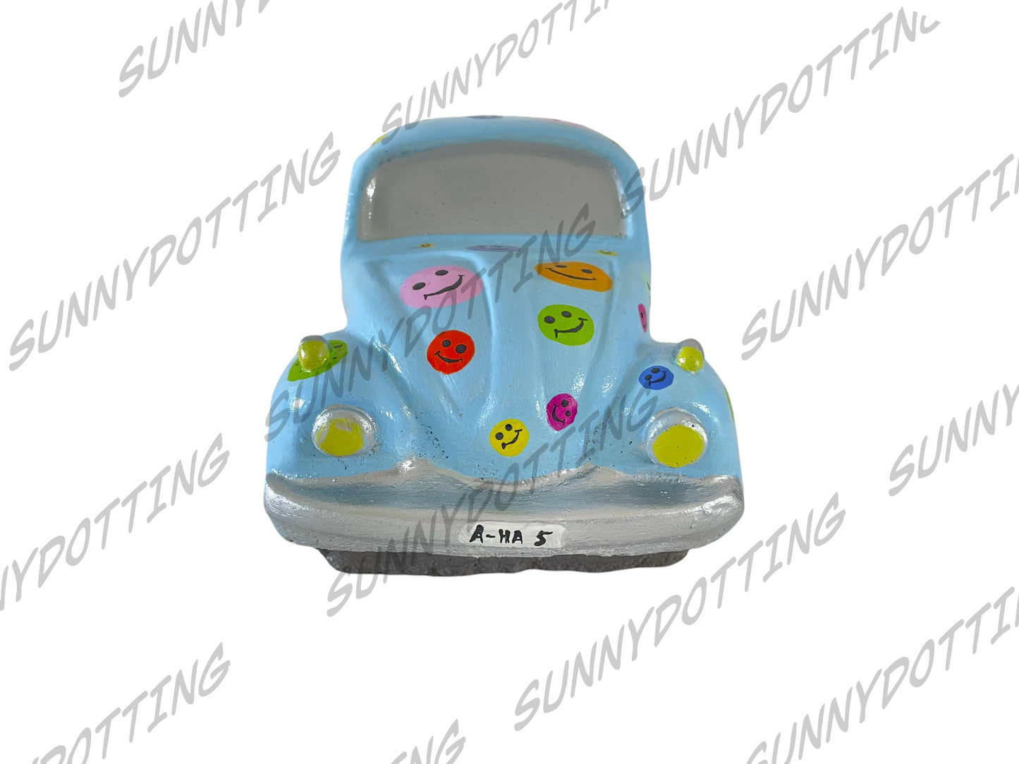 Smilies-Auto im Käfer-Style