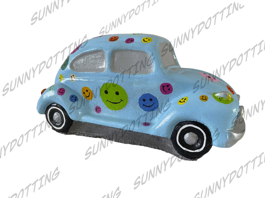 Smilies-Auto im Käfer-Style