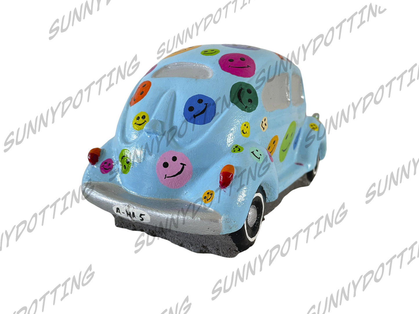 Smilies-Auto im Käfer-Style