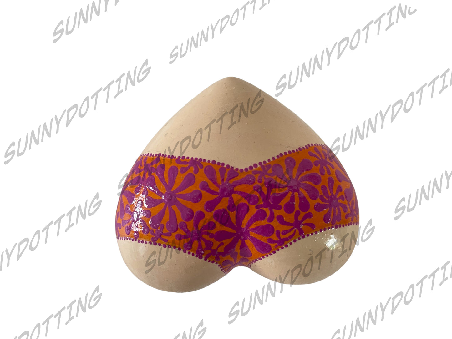 Mandala Herz Dessous Set 7,5 cm