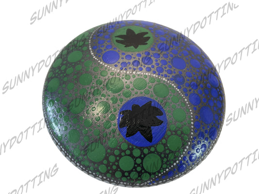 Mandala Stein Yin Yang 11,5