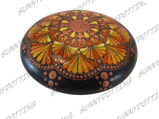 Mandala Stein Swooshes 11,5