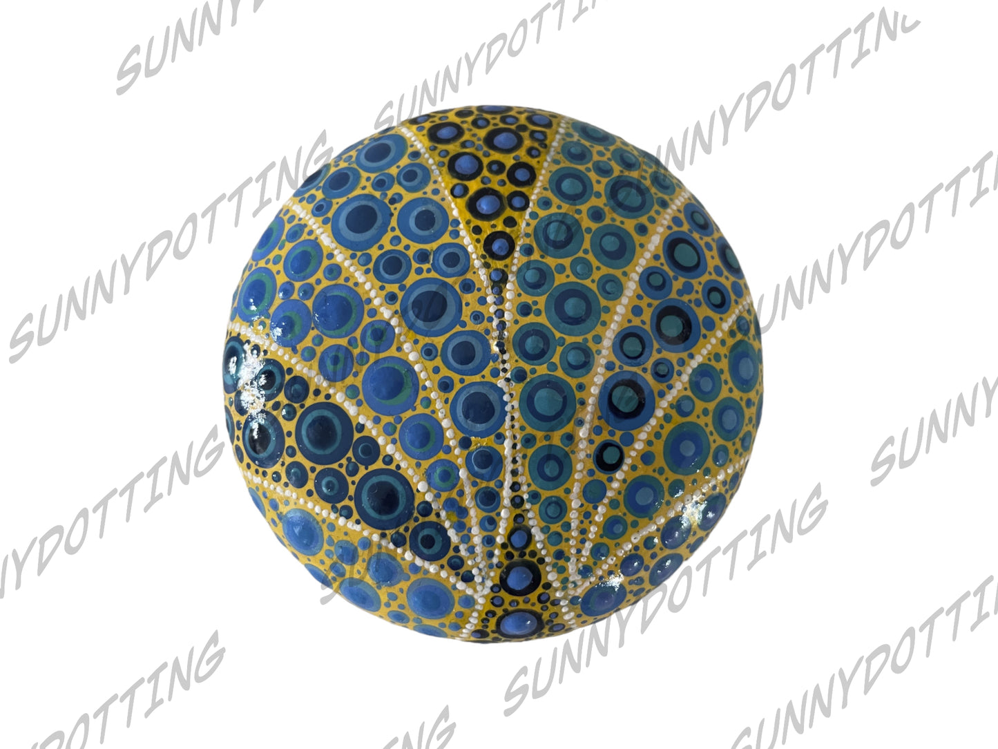 Mandala Stein Muschel 7,5