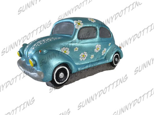 Blümchen-Auto