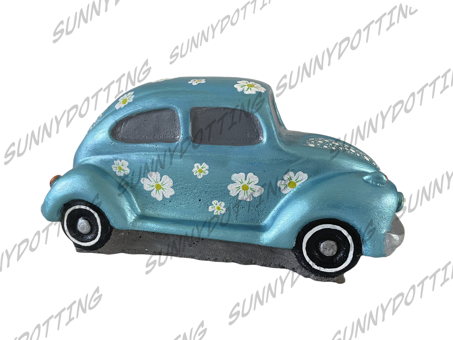 Blümchen-Auto