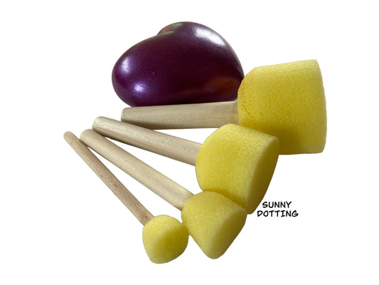 Schablonier-Pinsel 4-er Set