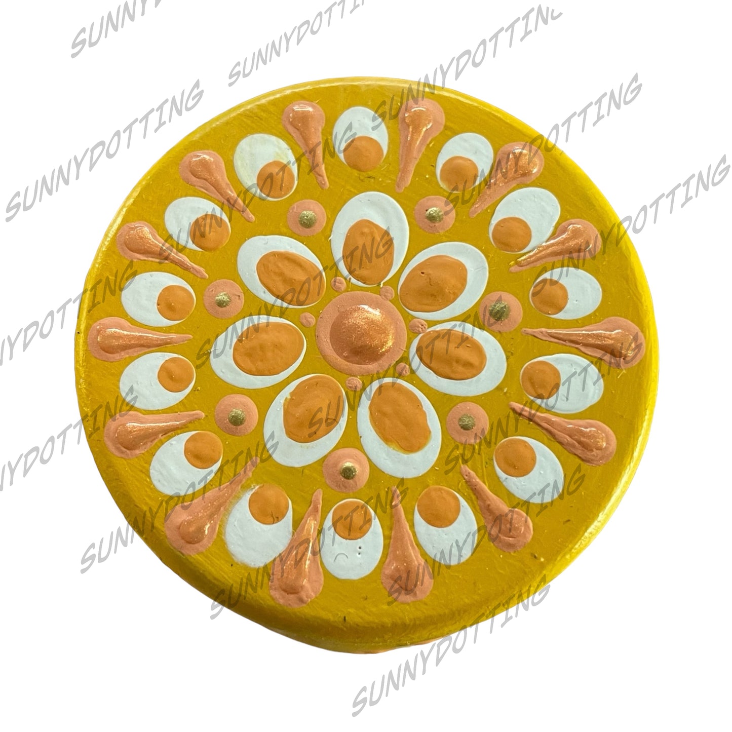 Schmuckdose gelb 5,2