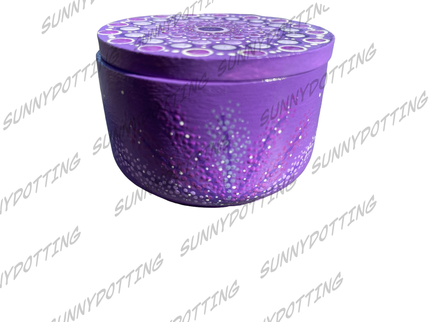 Schmuckdose violett 5,9