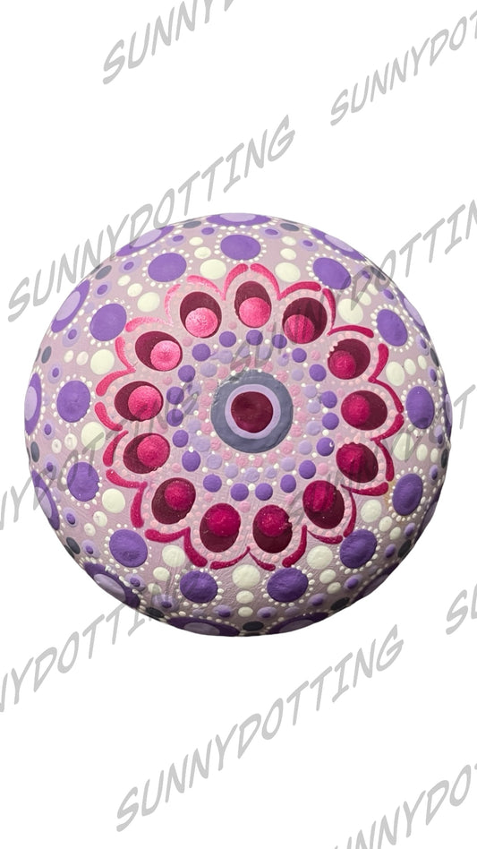 Mandala Stein  rose 5,5