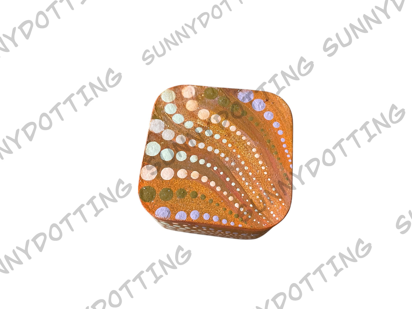 Schmuckdose Brauntöne 4,9