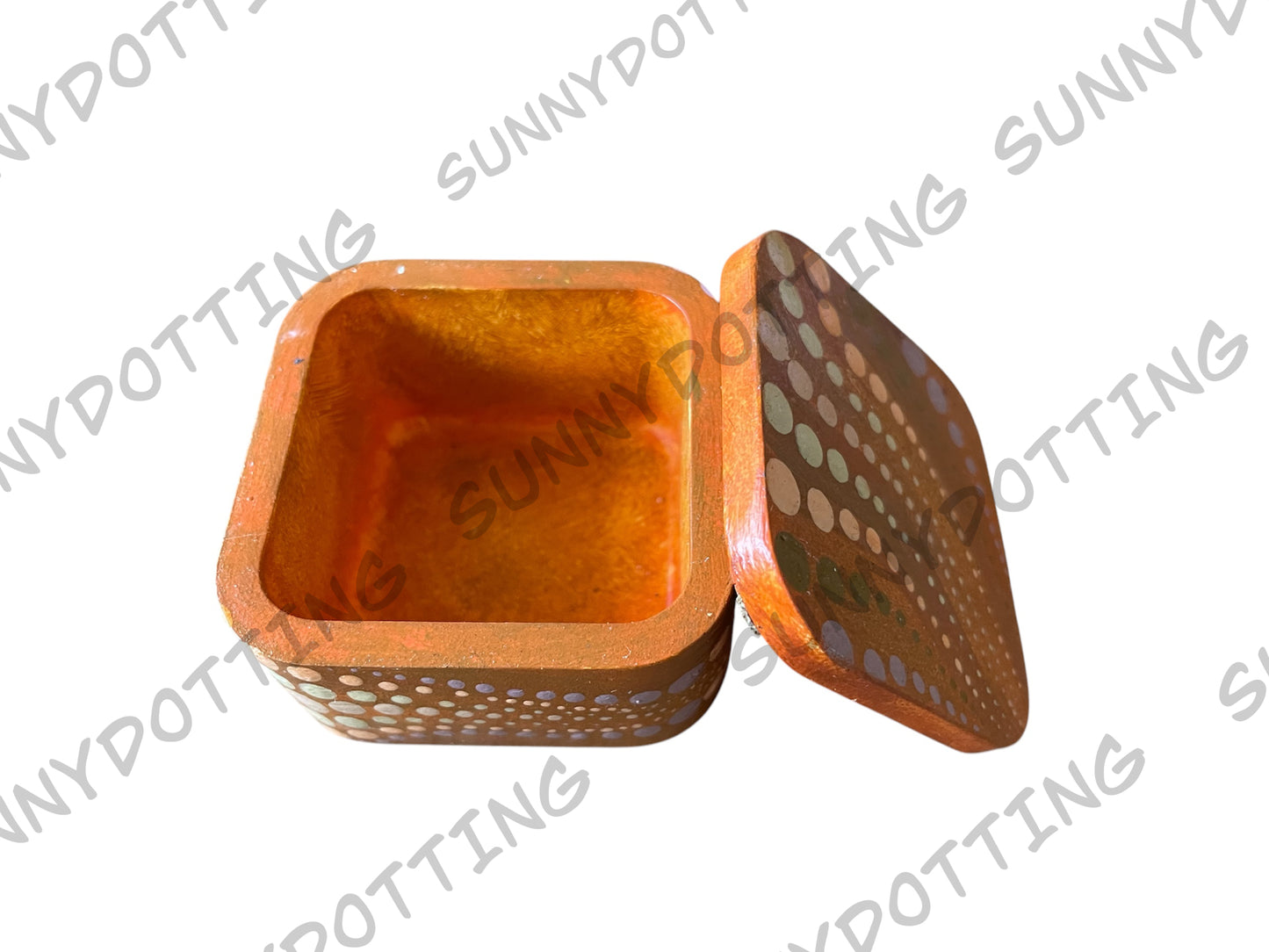 Schmuckdose Brauntöne 4,9